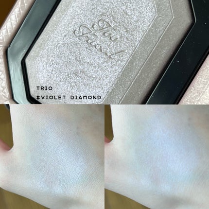 ~ダイヤモンドライト シリーズ~ マルチユース ハイライター トリオ/Too Faced/パウダーハイライトを使ったクチコミ(2枚目)