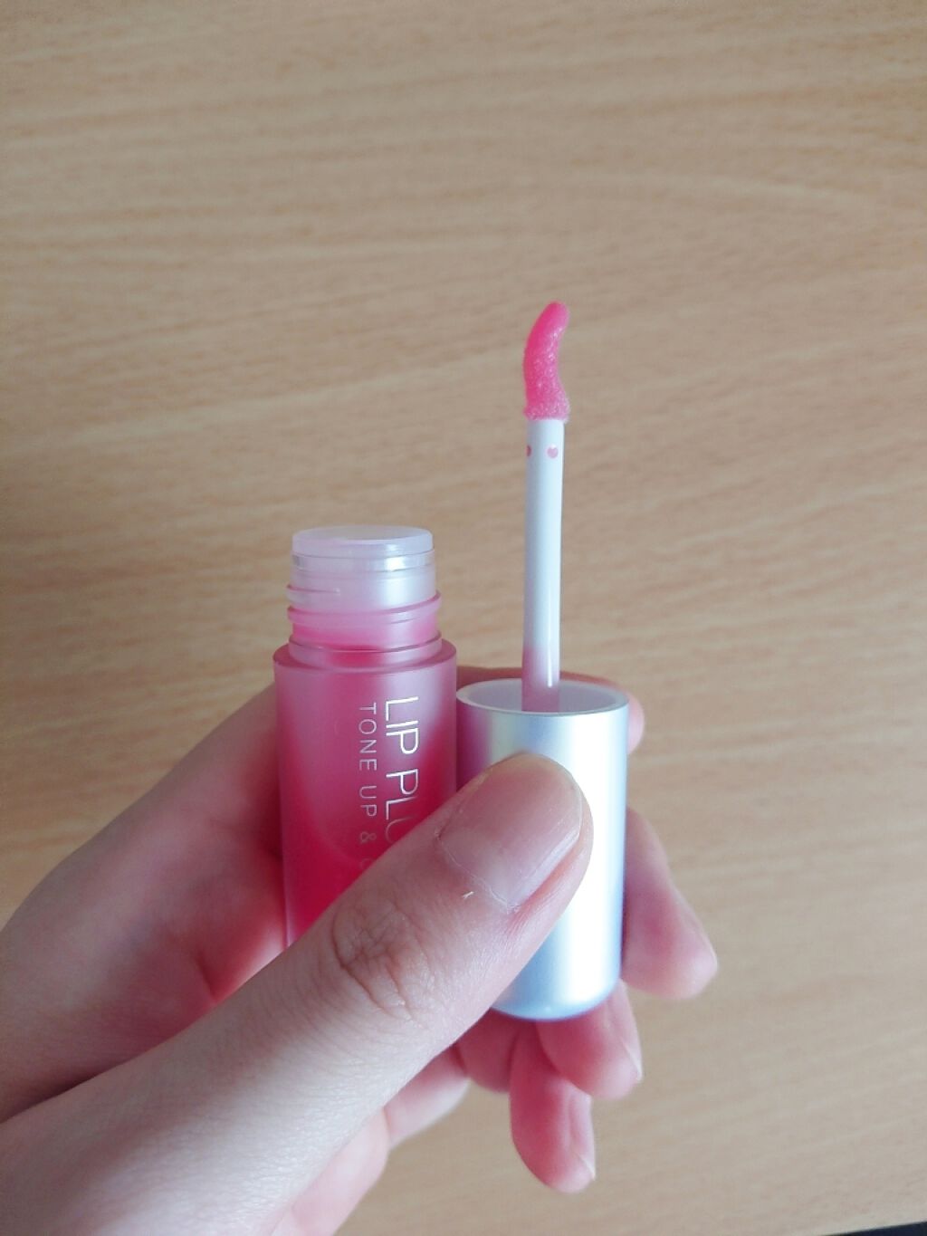 リップ プランパー トーンアップ＆チェンジ/DHC/リッププランパーを使ったクチコミ（2枚目）