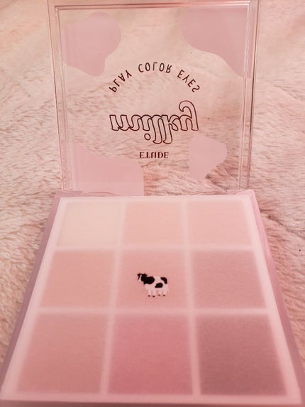 プレイカラーアイズ ≪ミルキーコレクション≫/ETUDE/アイシャドウパレットを使ったクチコミ(4枚目)