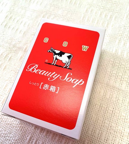赤箱 (しっとり)/カウブランド/洗顔石鹸を使ったクチコミ(1枚目)