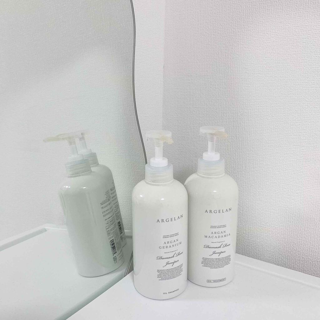 ダメージ リペア オイル シャンプー/オイル ヘア トリートメント/アルジェラン/市販シャンプーを使ったクチコミ(1枚目)