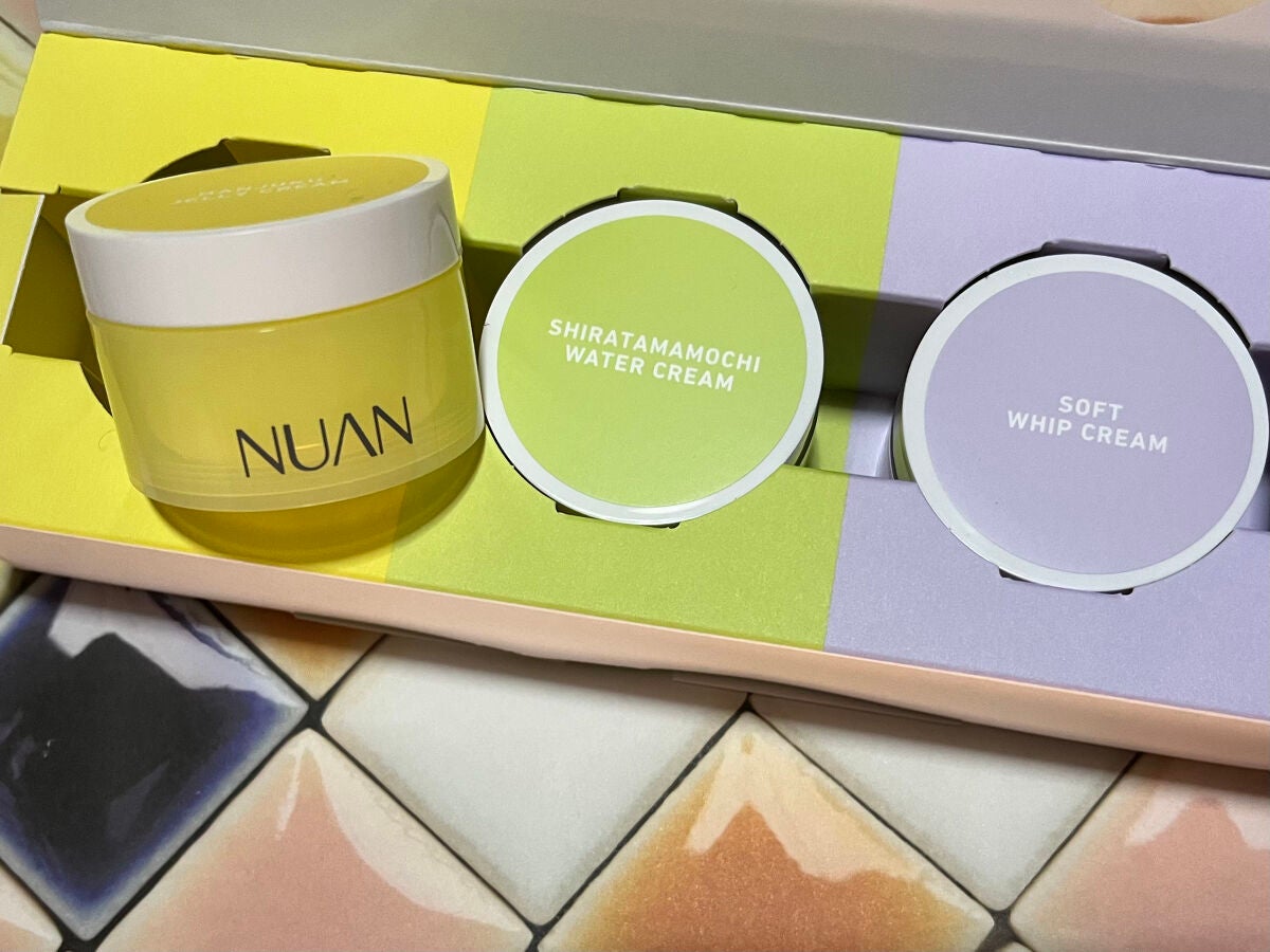 ミニクリームセット/NUAN/フェイスクリームを使ったクチコミ(4枚目)