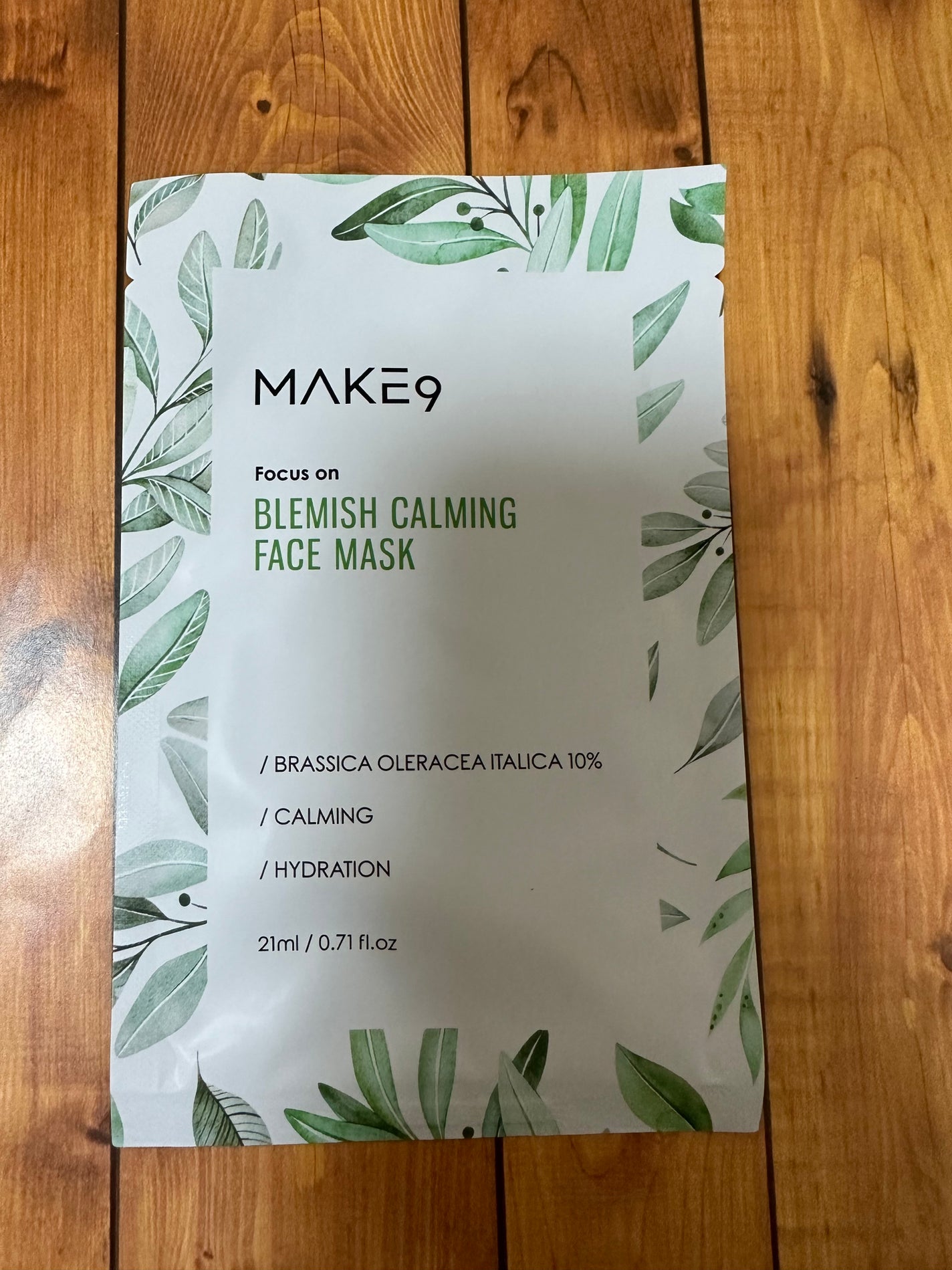 ブラミッシュカーミングフェイス マスク/MAKE9/シートマスク・パックを使ったクチコミ(2枚目)