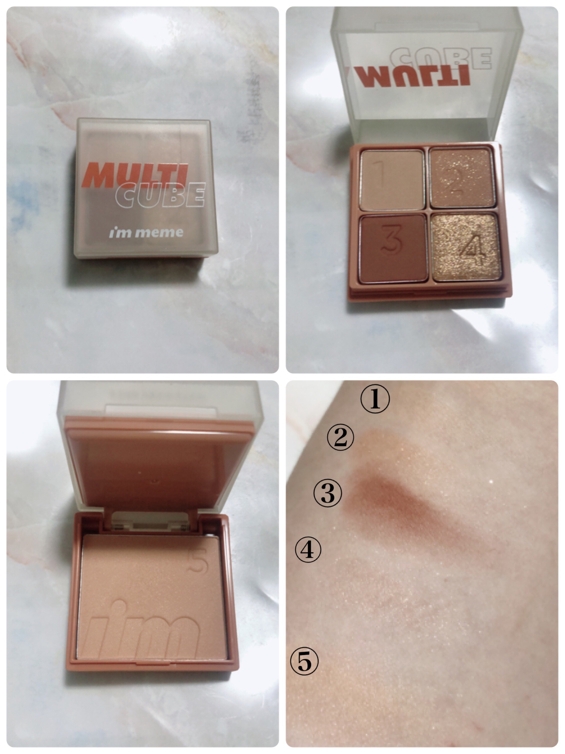 マルチキューブ/i’m meme/マルチパレットを使ったクチコミ（1枚目）