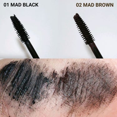 マッドアイ マスカラ 01 MAD BLACK/GUERLAIN/マスカラを使ったクチコミ（2枚目）