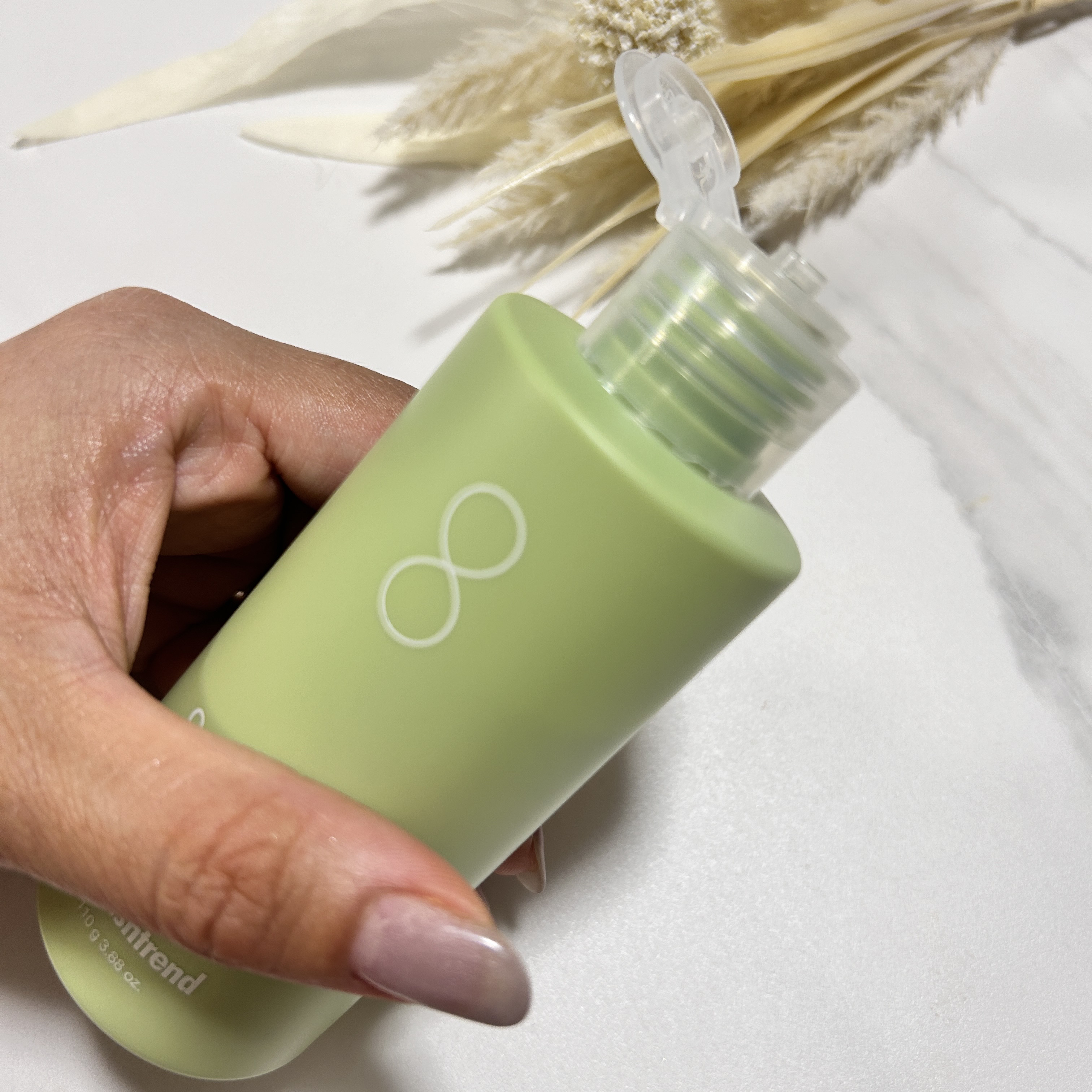 グリーンティー&エンザイムパウダーウォッシュ/By Wishtrend/洗顔パウダーを使ったクチコミ（2枚目）