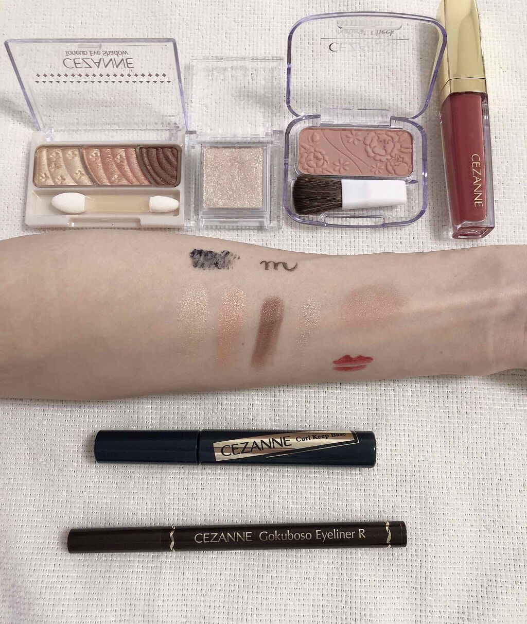 ナチュラル チークN/CEZANNE/パウダーチークを使ったクチコミ（2枚目）