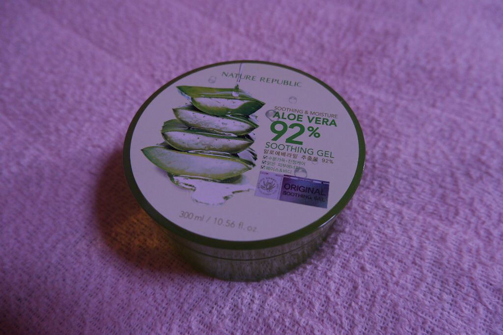 マイルド＆モイスチャーアロエジェル/ネイチャーリパブリック/ボディローションを使ったクチコミ（1枚目）