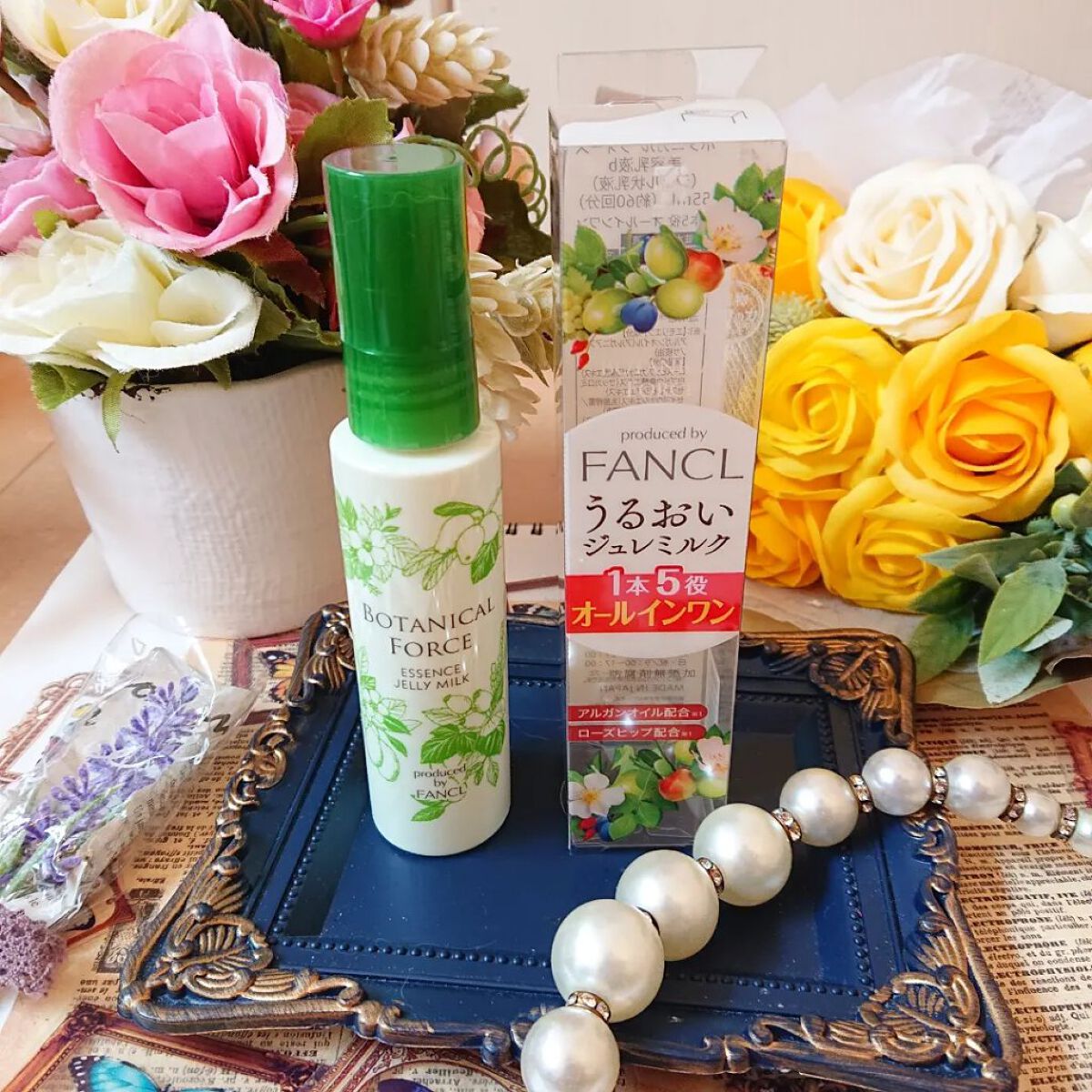 うるおい ジュレミルク/ボタニカルフォース/オールインワン化粧品を使ったクチコミ（2枚目）
