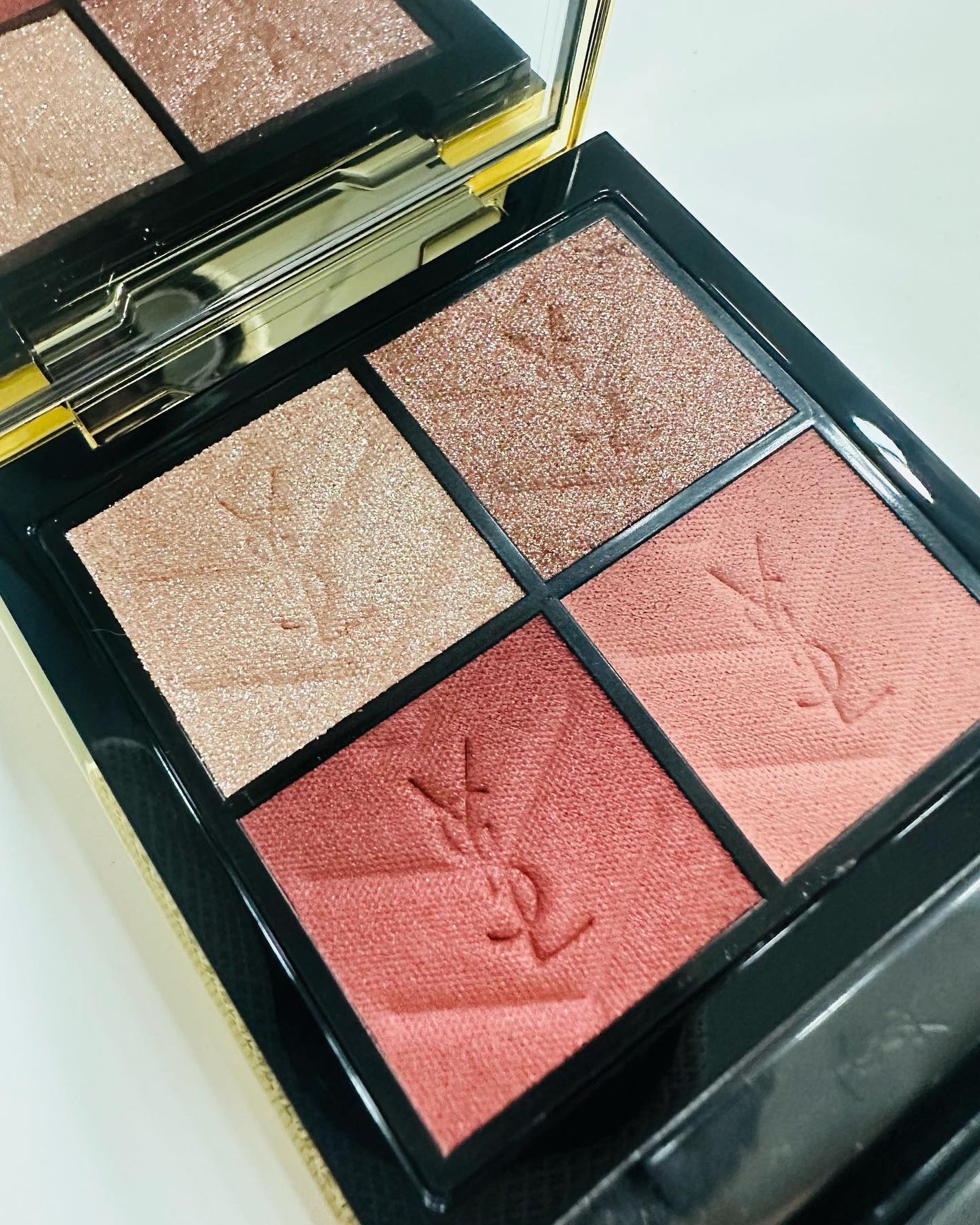 クチュール ミニ クラッチ/YVES SAINT LAURENT BEAUTE/アイシャドウパレットを使ったクチコミ(5枚目)