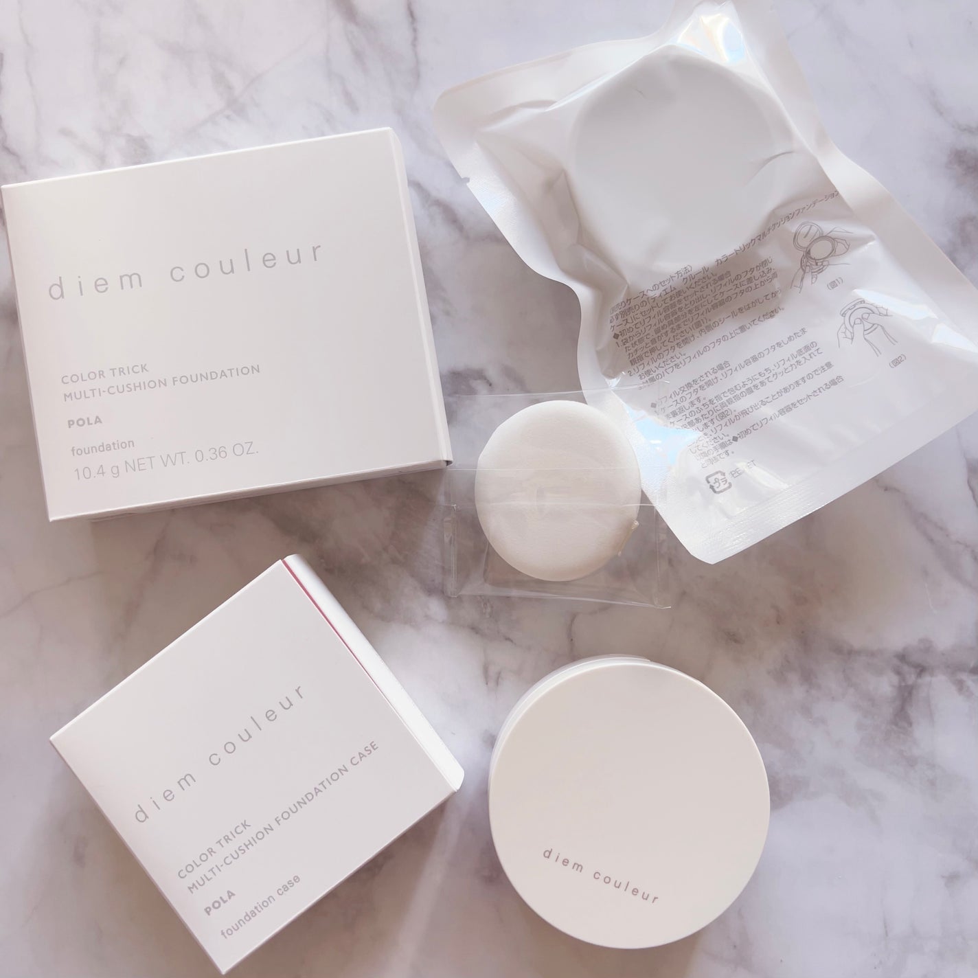 ディエム クルール カラートリックマルチクッションファンデーション/ディエム クルール/クッションファンデーションを使ったクチコミ(2枚目)