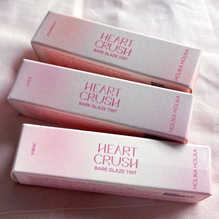 ハートクラッシュ ベアグレイズティント/HOLIKA HOLIKA/リップティントを使ったクチコミ(7枚目)