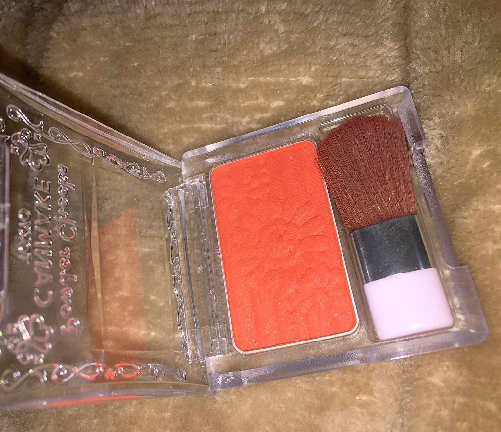 【旧品】パウダーチークス/キャンメイク/パウダーチークを使ったクチコミ(1枚目)