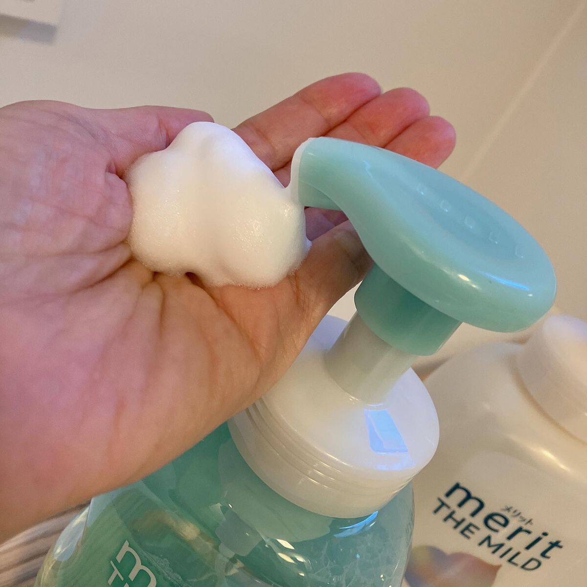 ザマイルド/メリット/市販シャンプーを使ったクチコミ（3枚目）