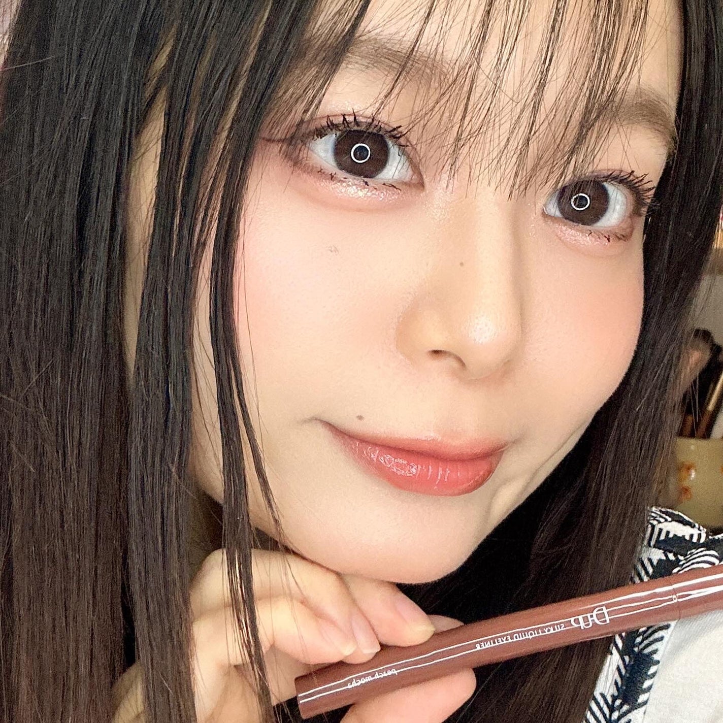 シルキーリキッドアイライナーWP/D-UP/リキッドアイライナーを使ったクチコミ(4枚目)