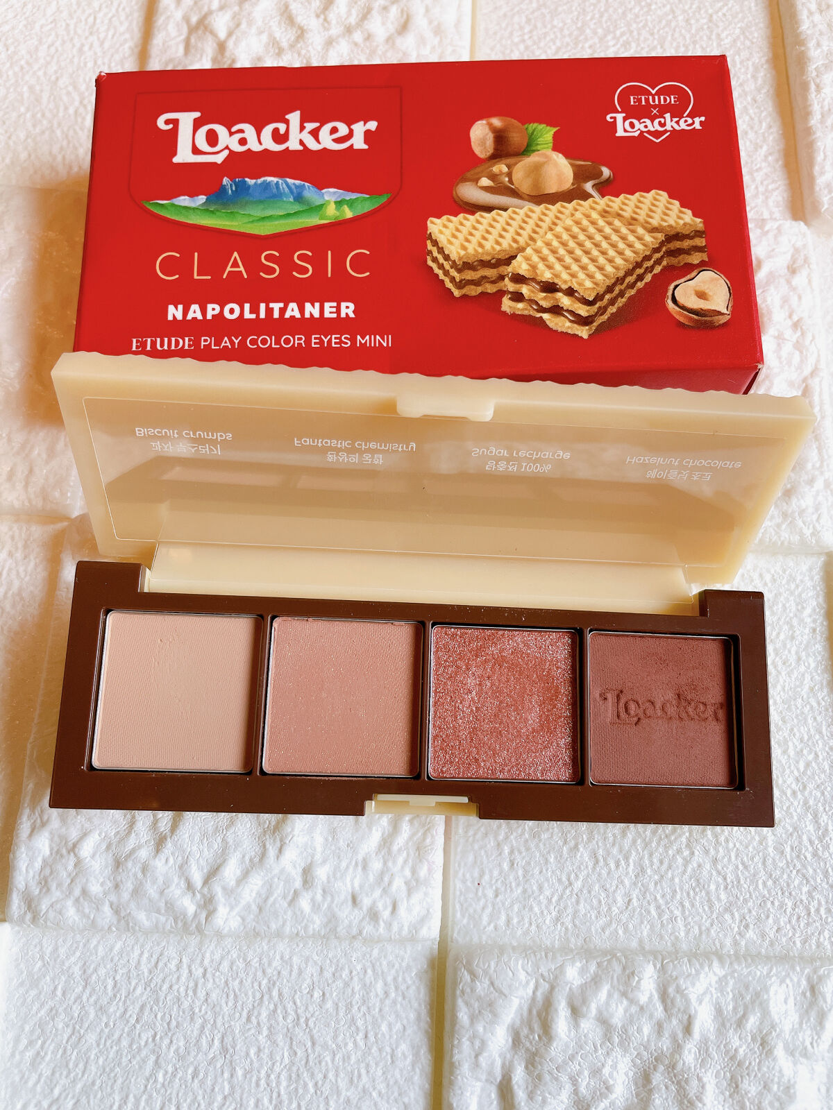 ローカー プレイカラーアイズミニ/ETUDE/アイシャドウパレットを使ったクチコミ（3枚目）