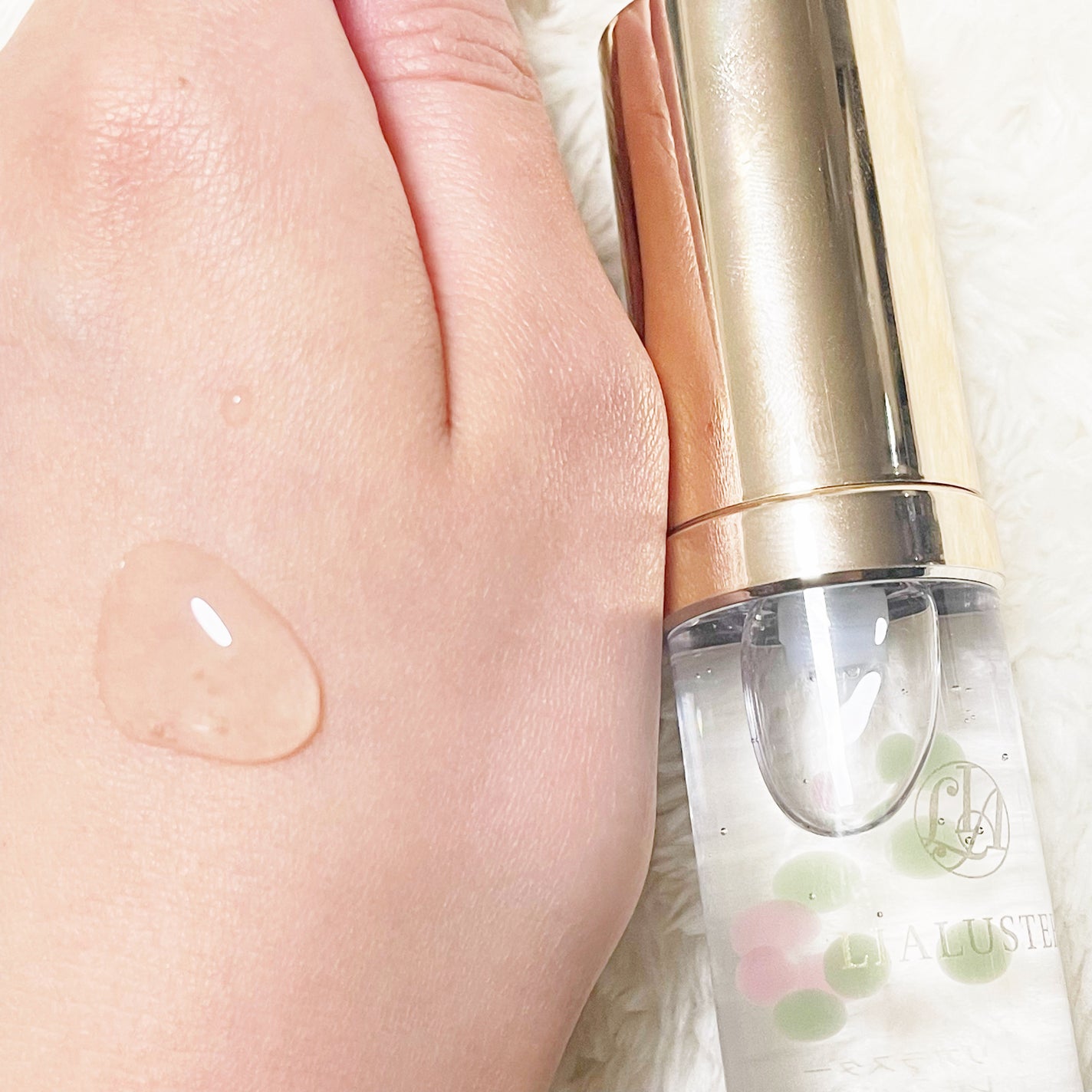 レチノール×シカ バウンスボールセラム/LIALUSTER/美容液を使ったクチコミ(2枚目)