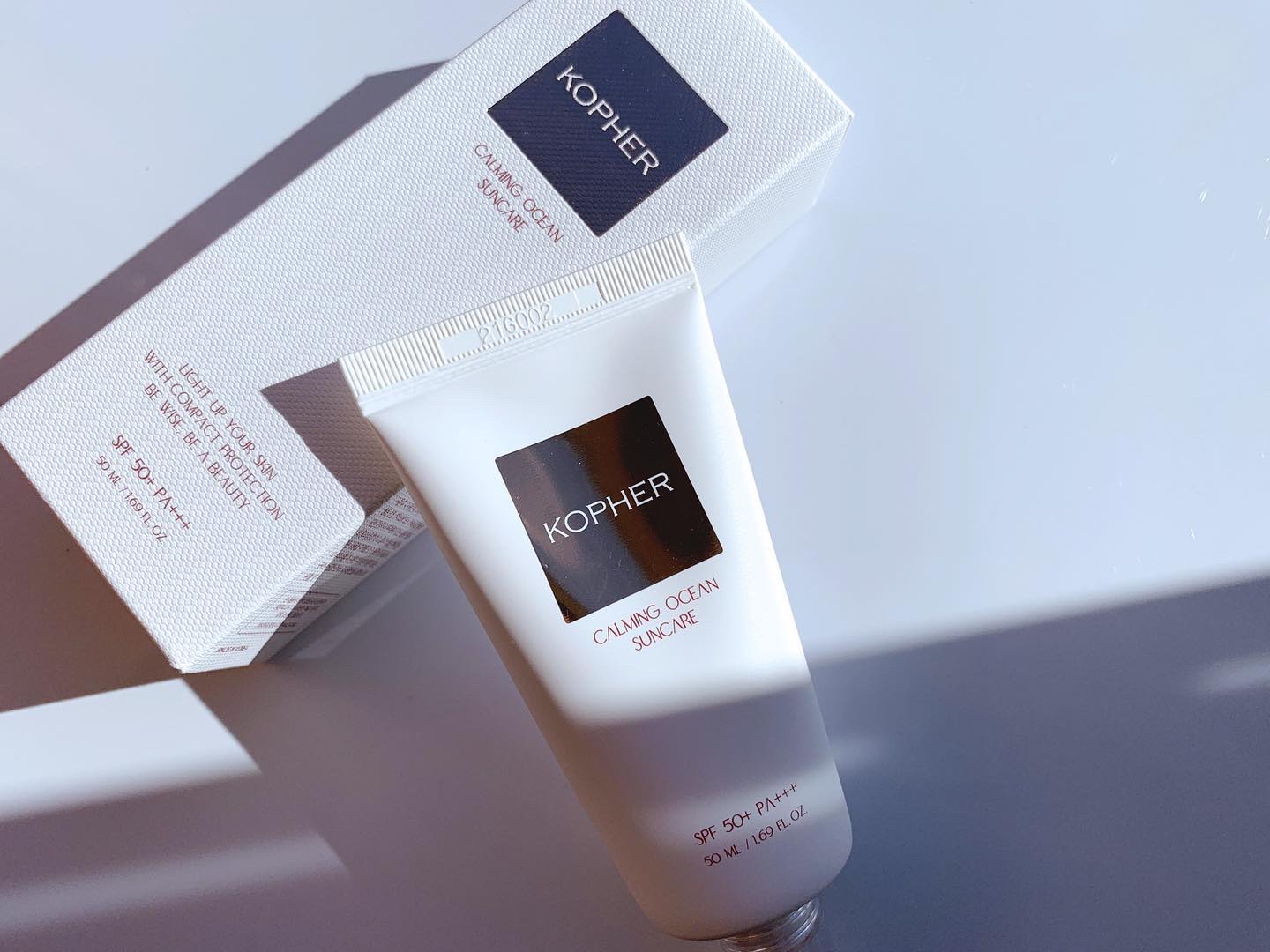 CALMING OCEAN SUNCREAM/KOPHER/日焼け止めクリームを使ったクチコミ（1枚目）