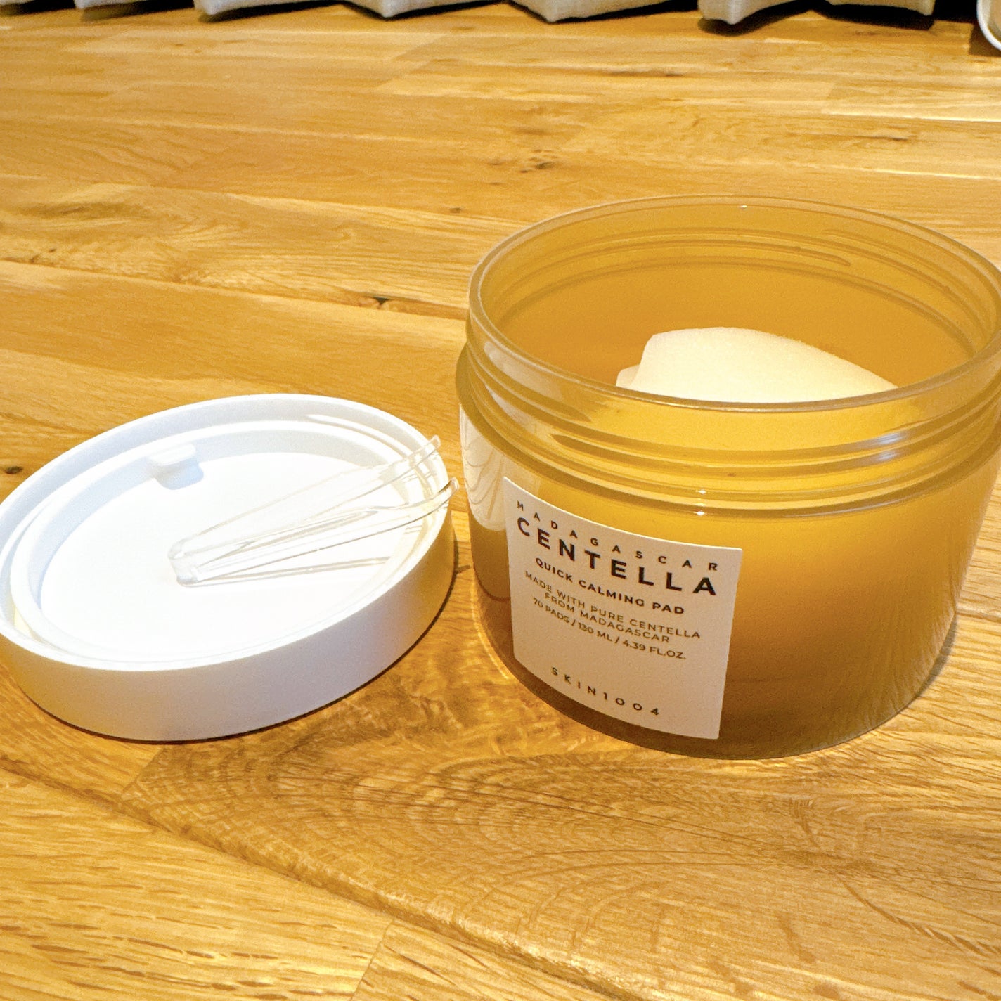 センテラ クイックカーミングパッド/SKIN1004/トナーパッドを使ったクチコミ(1枚目)