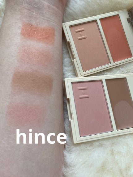 トゥルーディメンションレイヤリングチーク/hince/パウダーチークを使ったクチコミ(1枚目)