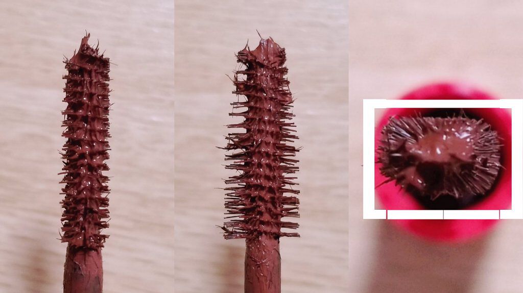 ニュアンスカラーマスカラ/BABYMEE/マスカラを使ったクチコミ（3枚目）