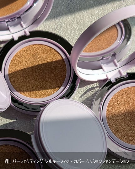 パーフェクティング シルキーフィット カバー クッション ファンデーション/VDL/クッションファンデーションを使ったクチコミ(10枚目)