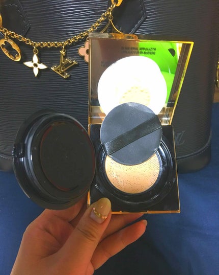 アンクル ド ポー ルクッション/YVES SAINT LAURENT BEAUTE/クッションファンデーションを使ったクチコミ(2枚目)