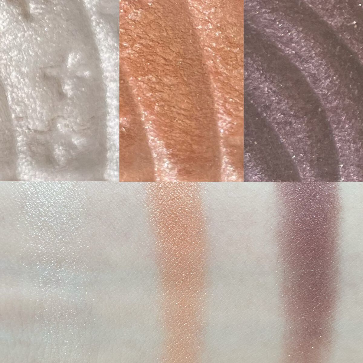 トーンアップアイシャドウ 06 オレンジカシス/CEZANNE/アイシャドウパレットを使ったクチコミ（2枚目）