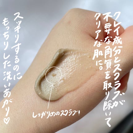 スクラビング マッド ウォッシュ/KANEBO/洗顔フォームを使ったクチコミ(3枚目)