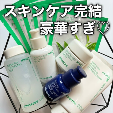 グリーンティー ヒアルロン スキン/innisfree/化粧水を使ったクチコミ(9枚目)