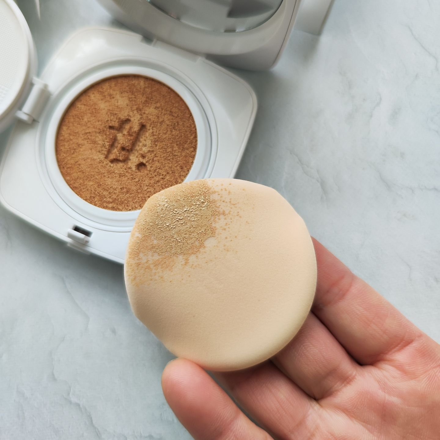 レイヤリングフィットカバークッションEX/TFIT/クッションファンデーションを使ったクチコミ（3枚目）