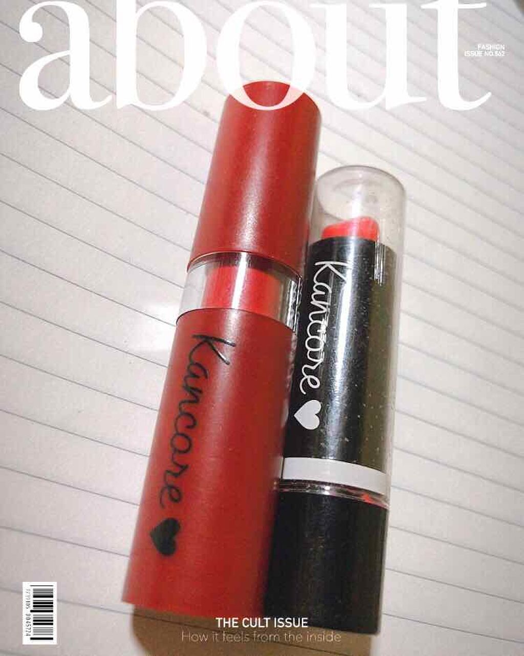 カンコレ マットリップスティック/DAISO/口紅を使ったクチコミ（2枚目）