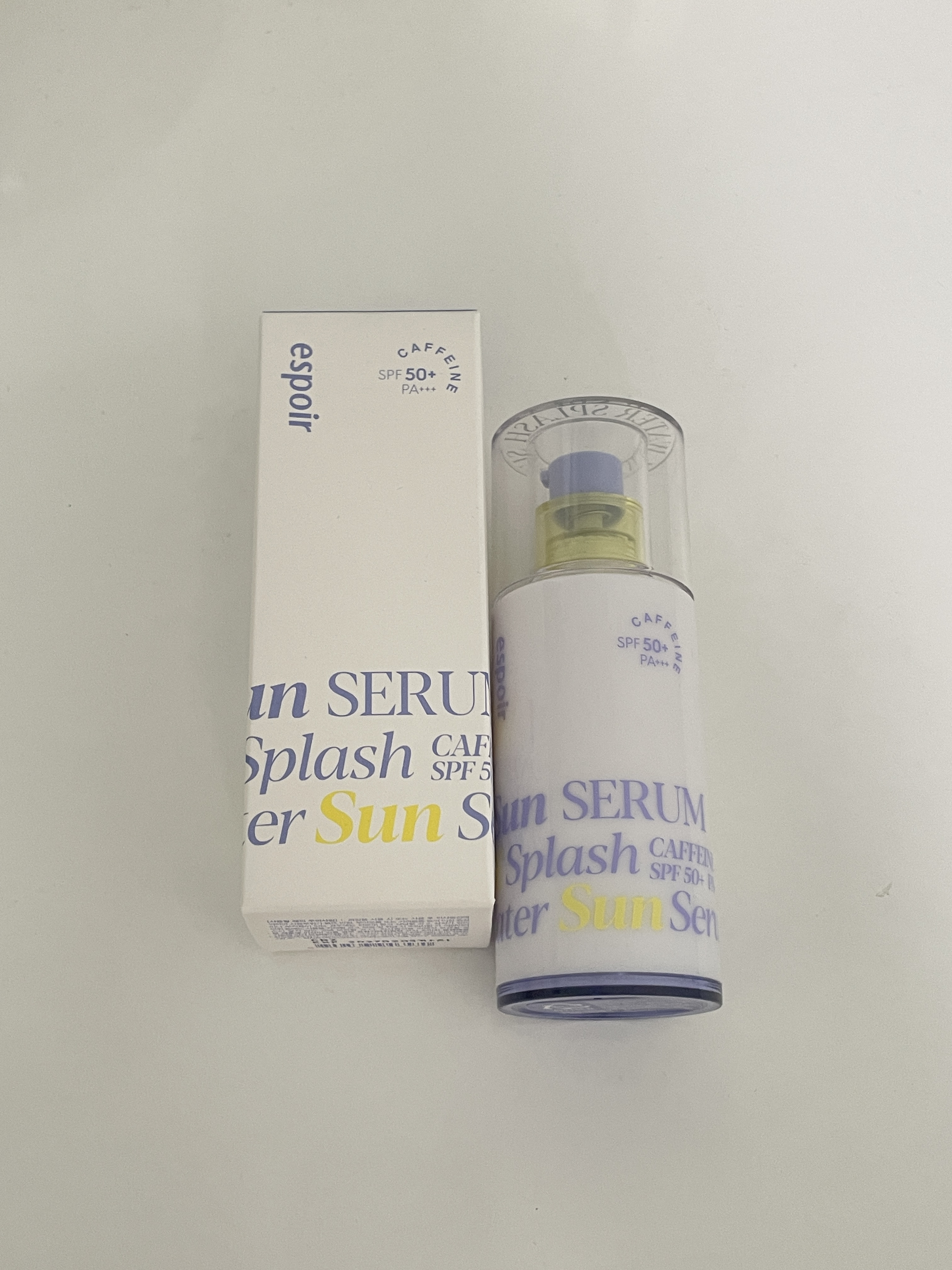 エスポア ウォータースプラッシュサンセラム/espoir/日焼け止めクリームを使ったクチコミ（1枚目）