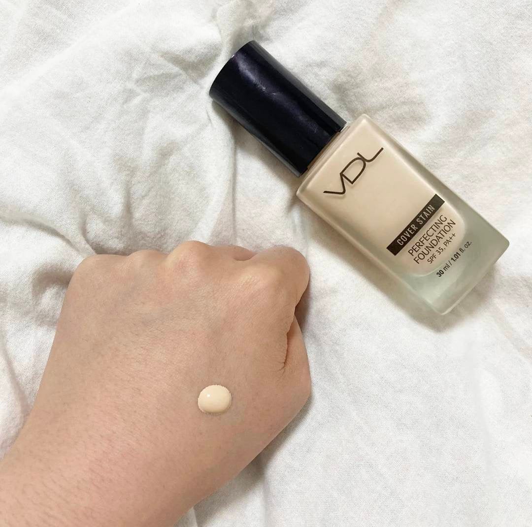 カバーステイン パーフェクティング ファンデーション/VDL/リキッドファンデーションを使ったクチコミ(2枚目)