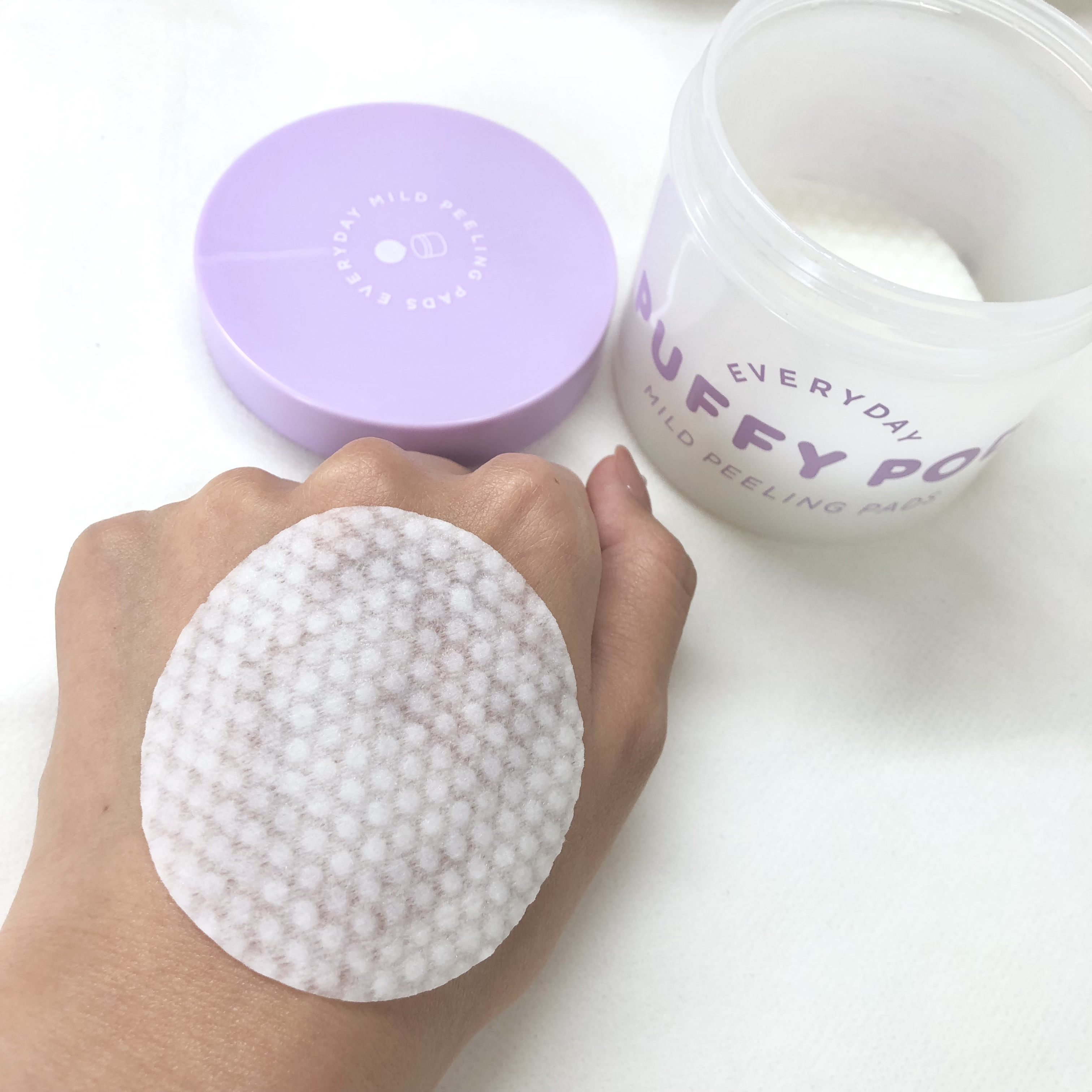 マイルドピーリングパッド MI/PUFFY POD/トナーパッドを使ったクチコミ（2枚目）