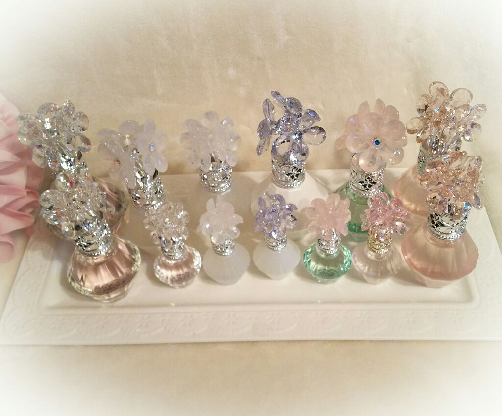 JILL STUART クリスタルブルーム オードパルファン セレクションのクチコミ「ジルスチュアートの商品の中で
唯一、ずっと集めている香水
クリスタルブルームシリーズ🌼

その.....」（3枚目）