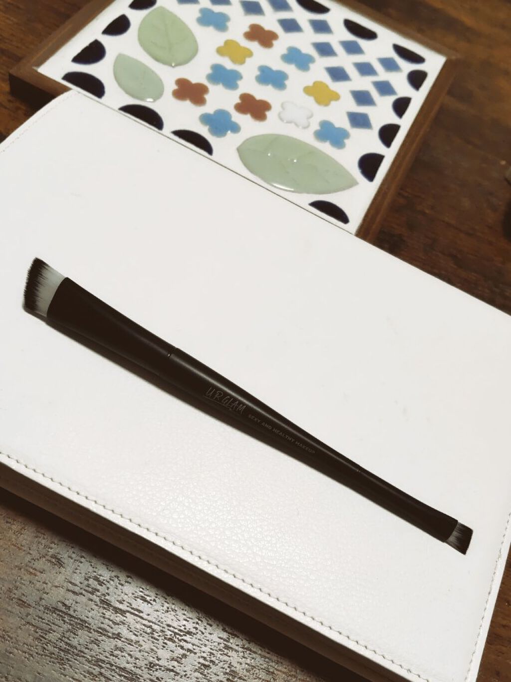 UR GLAM　DUO EYEBROW BRUSH A（デュオアイブロウブラシA）/U R GLAM/メイクアップキットを使ったクチコミ（1枚目）