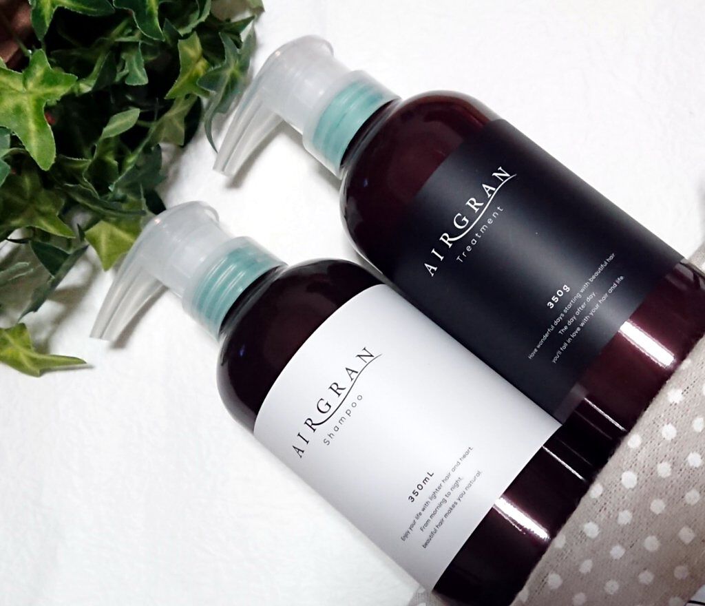 ナチュラルストレートシャンプー&トリートメント/AIRGRAN/市販シャンプーを使ったクチコミ(1枚目)