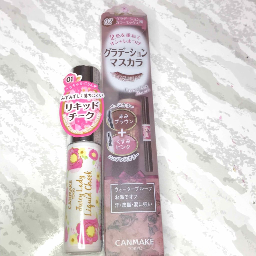 グロウフルールハイライター/キャンメイク/パウダーハイライトを使ったクチコミ（1枚目）