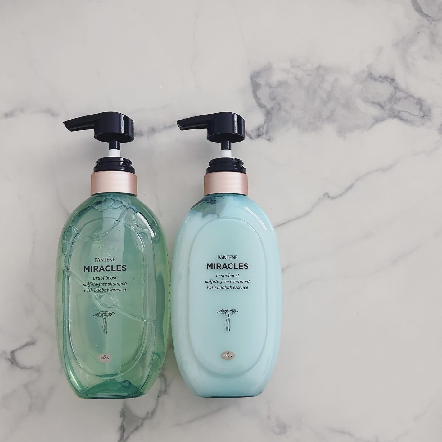 ミラクルズ うるおいブースト シャンプー/トリートメント/パンテーン/市販シャンプーを使ったクチコミ(1枚目)