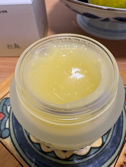 月光ゆず睡眠パック/HANYUL(ハンユル)/フェイスクリームを使ったクチコミ(2枚目)