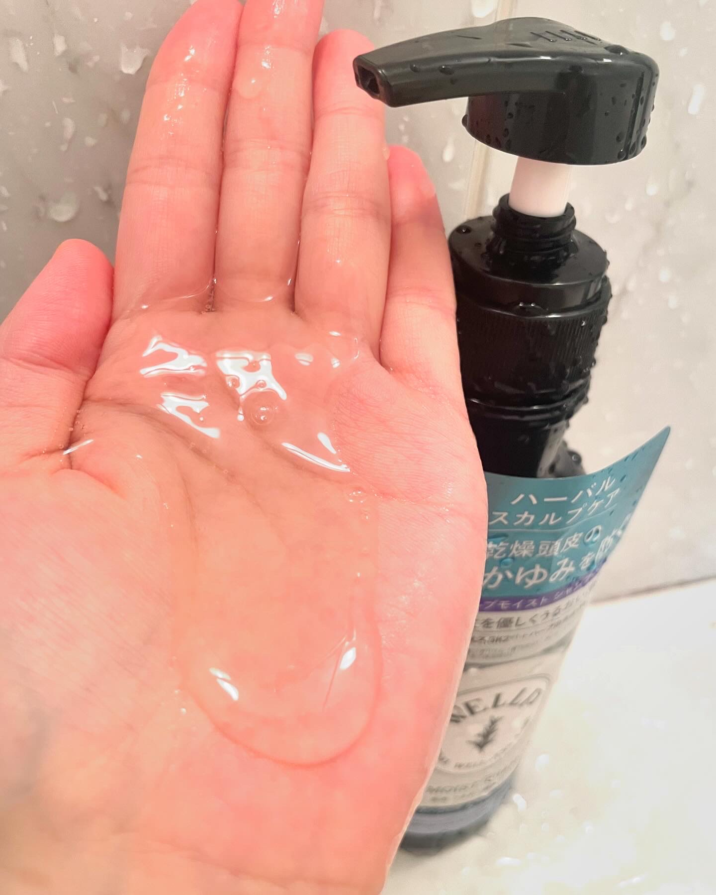 薬用スカルプケアシャンプー/トリートメント モイスト/WELLP/市販シャンプーを使ったクチコミ（2枚目）