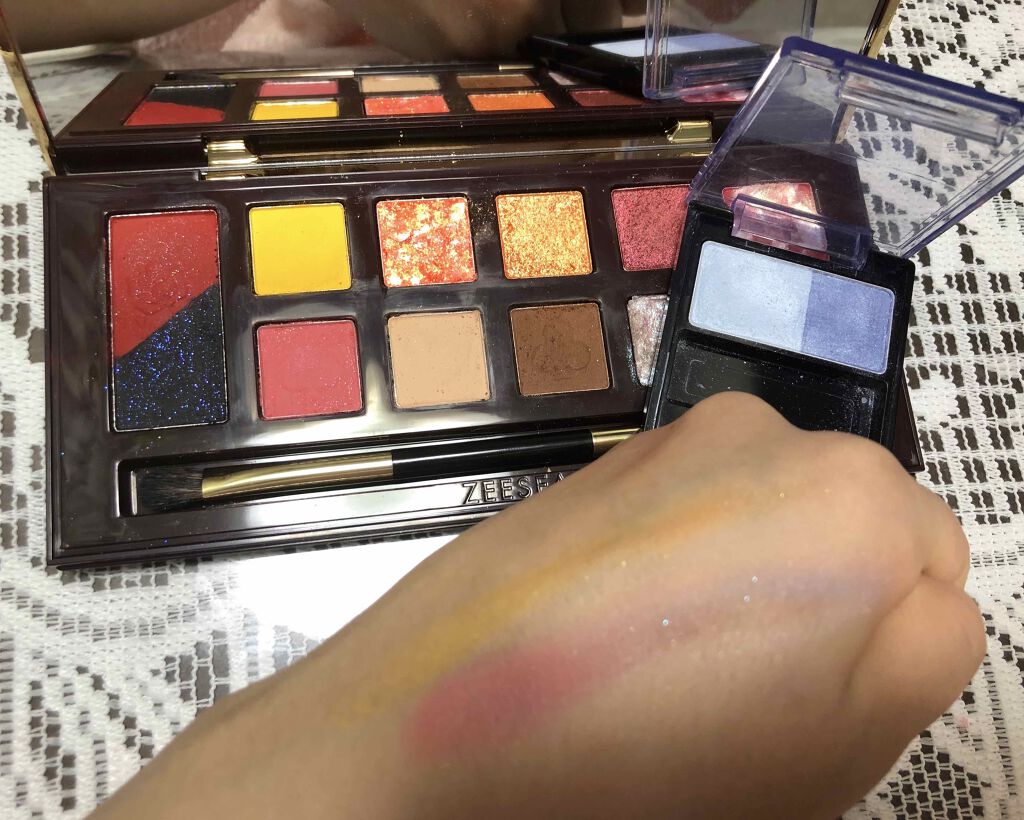 アイカラー/グレイシィ/アイシャドウパレットを使ったクチコミ(4枚目)