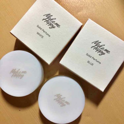 メイクミーハッピー ソリッドパフューム WHITE/キャンメイク/練り香水を使ったクチコミ(1枚目)