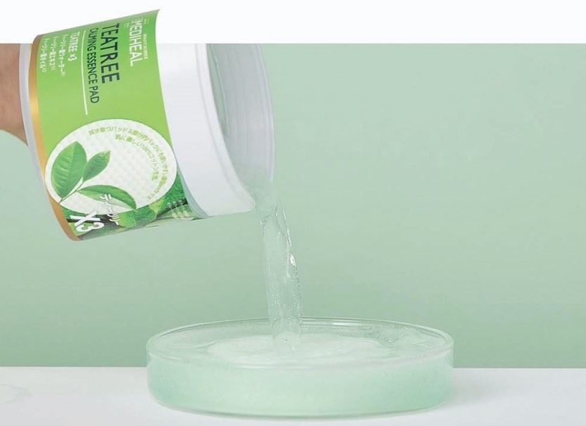 ティーツリーカーミングエッセンスパッド/MEDIHEAL/トナーパッドを使ったクチコミ（2枚目）