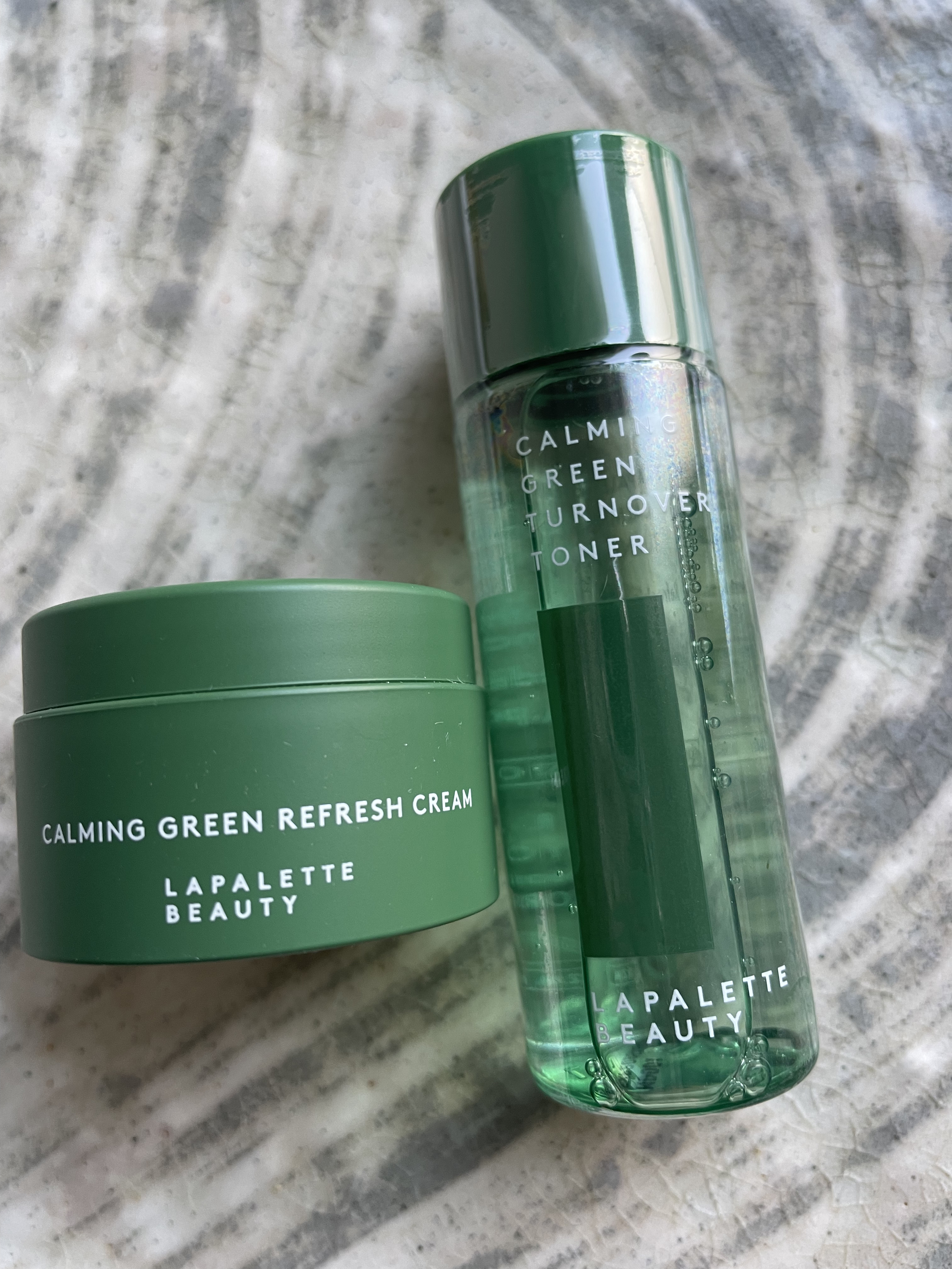 CALMING GREEN TURNOVER TONER/LAPALETTE BEAUTY/化粧水を使ったクチコミ（1枚目）