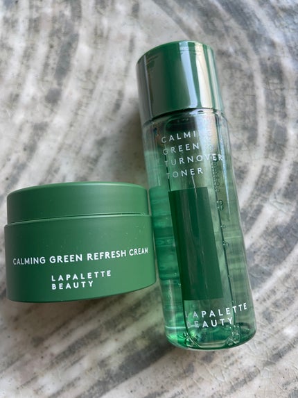 CALMING GREEN TURNOVER TONER/LAPALETTE BEAUTY/化粧水を使ったクチコミ(1枚目)