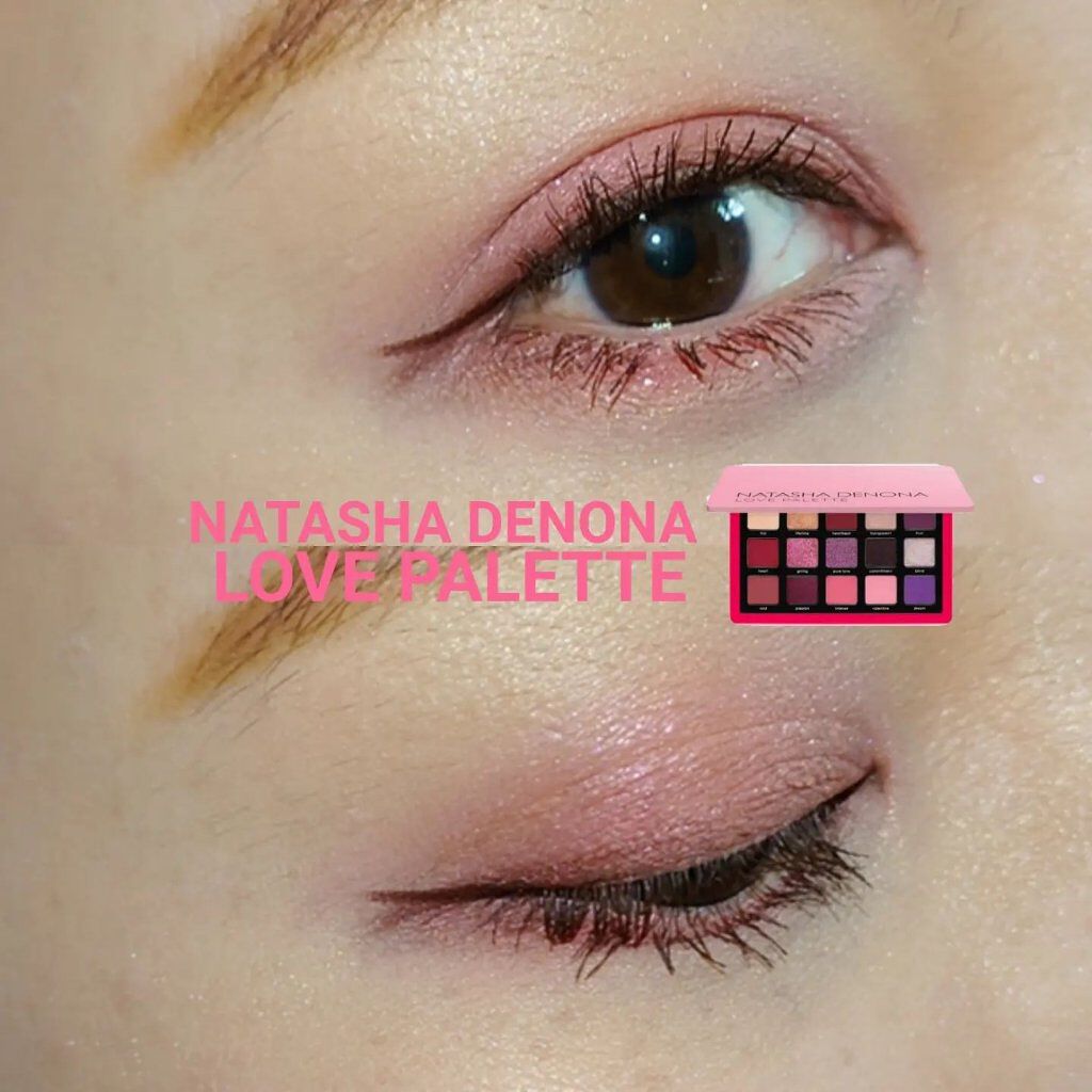 【最終価格】ナターシャデノナ アイシャドウパレット ラブパレット 試してみた】 レトロパレット Natasha Denonaの人気色