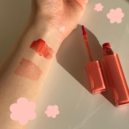 デュイフルウォーターティント/rom&nd/リップティントを使ったクチコミ(2枚目)