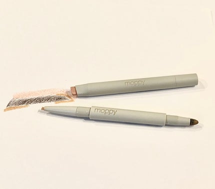 眉毛専用ハイライト グロー/moppy/その他アイブロウを使ったクチコミ(2枚目)